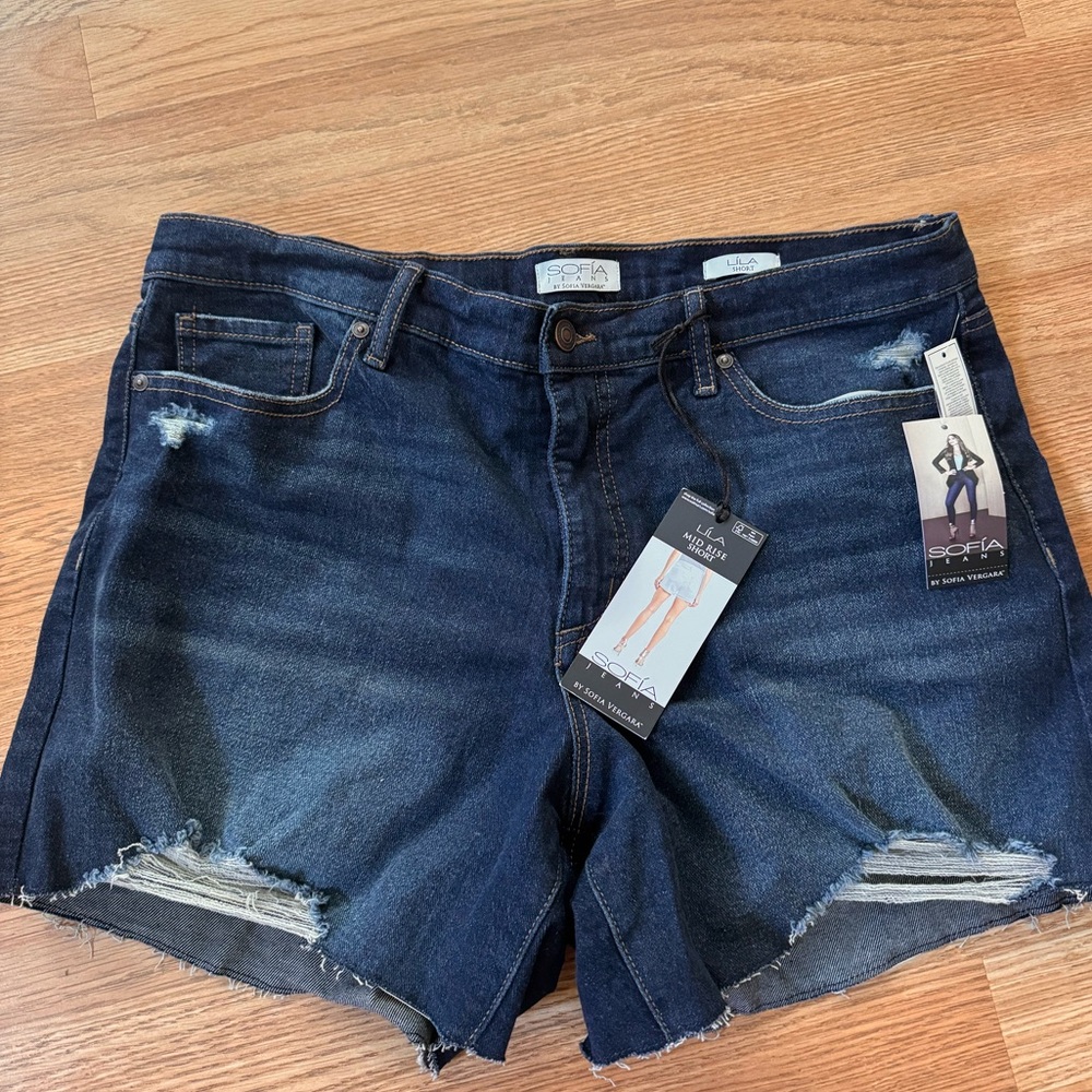 Sofia Vergara size 14 denim shorts